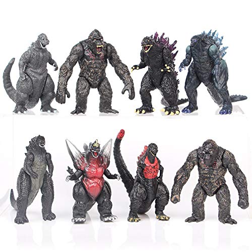 ghfdhf godzilla figuras, godzilla vs kong juguetes, Rey de Monstruos Figura de Acción Juguetes, juego de niños Figuras de Acción