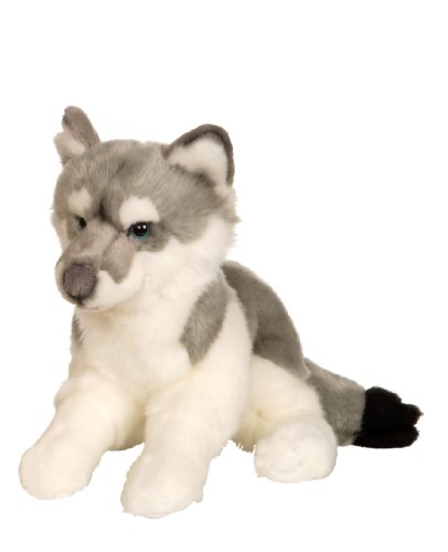 Gipsy 054692 - Lobo de Peluche (30 cm), Color Gris