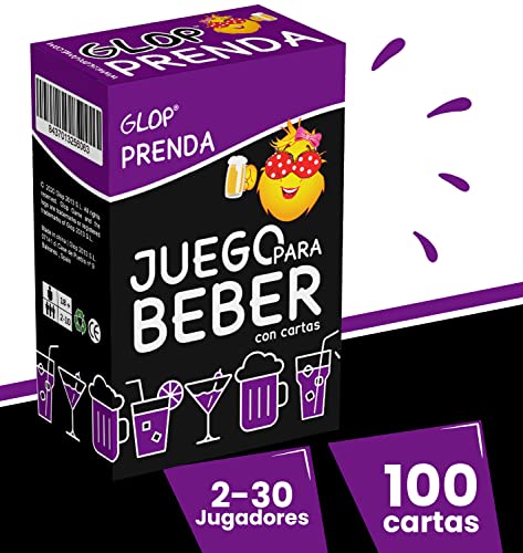 Glop Prenda - Juego de Mesa Adulto - Juego para Beber con Prendas - el Juego de Cartas más Atrevido - Regalos Originales para Hombres y Mujeres