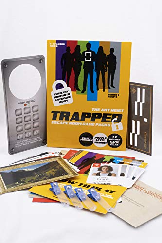 Golden Bear Trapped Escape Room Games AH001 Art Heist