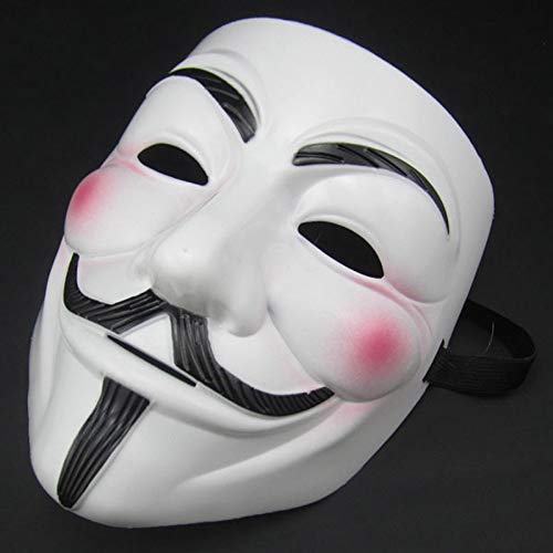 GOODS+GADGETS Anonymous - Máscara de Vendetta para Halloween o carnaval