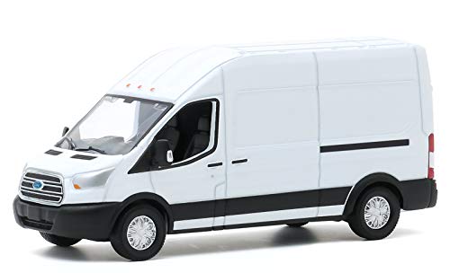 Greenlight 1:64 Route Runners Series 1-2015 Ford Transit LWB High Roof - Oxford White 53010-A