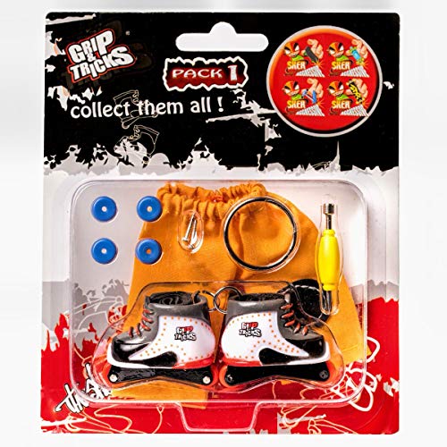 Grip & Tricks - Finger Roller Freestyle - Mini Patines Freestyle Pack1