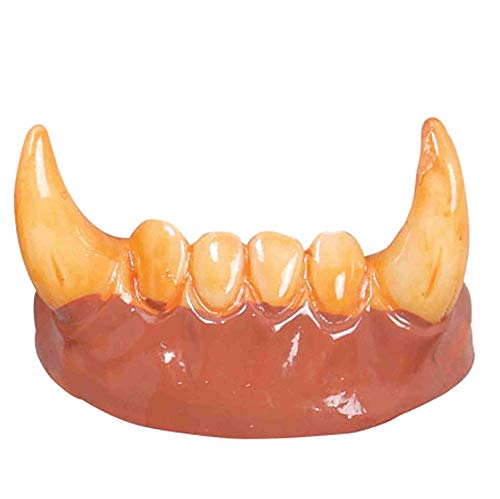 Guirca- Dientes colmillo Hombre lobo PVC, u (2188.0)