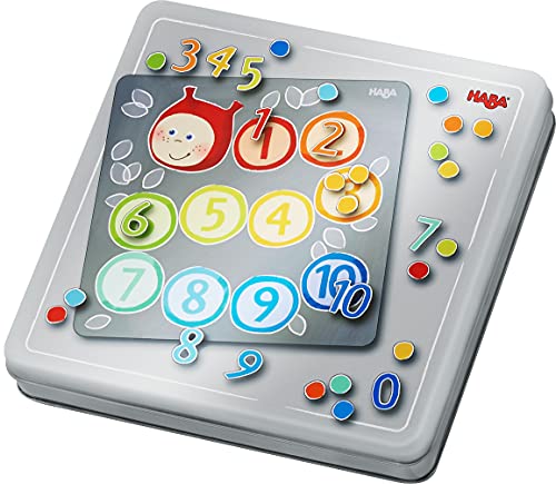 HABA-305050-Juego Números Juego magnético, Color Gris (305050)