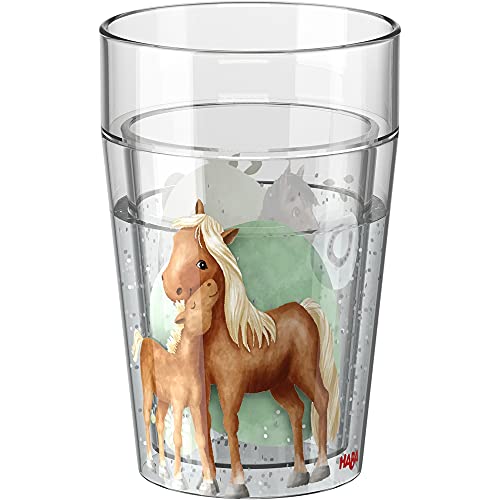 Haba Taza con purpurina, diseño de caballo 305698