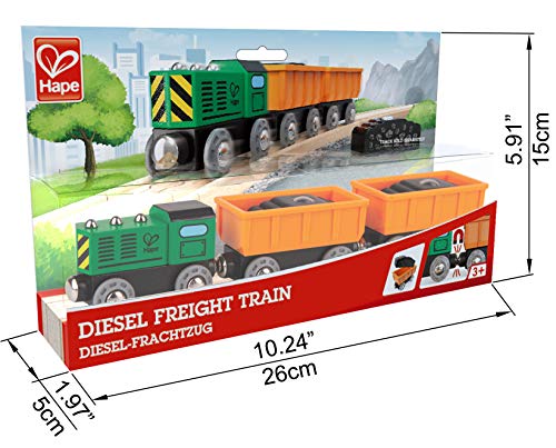 Hape International -  Juguete Niño Diesel de tren de mercancías (HAP-E3718 )