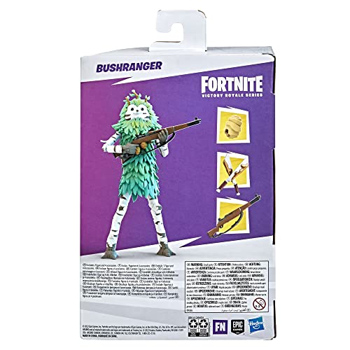 Hasbro Fortnite Victory Royale Series Bushranger Figura de acción Coleccionable con Accesorios – A Partir de 8 años, 15 cm