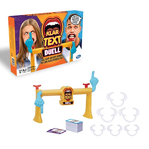 Hasbro- Klartext Duell - Juego para Adultos (E1917100)