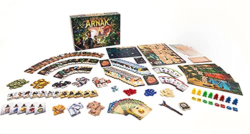 Heidelberger Spieleverlag-Las ruinas perdidas de Arnak Worker-Placement & Deckbau - Juego de Mesa, Multicolor (Czech Games Edition CZ115)