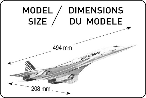 Heller - 80445 - Maqueta para Construir - Concorde - 1/125