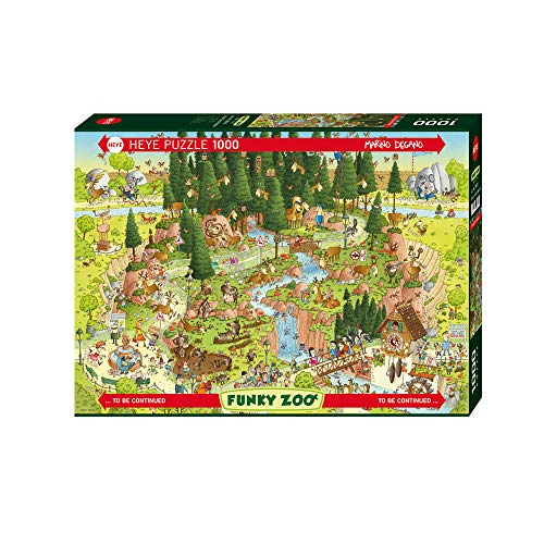 Heye- Black Forest Habitat Puzzle, Multicolor (HY29638)