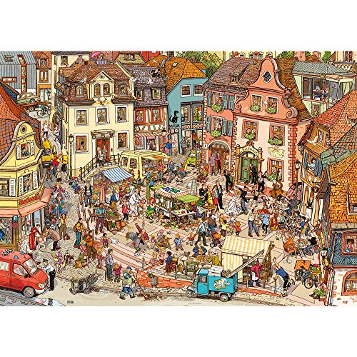 Heye HY29884 Puzzles-Triangular, 1000 Pc-Market Place