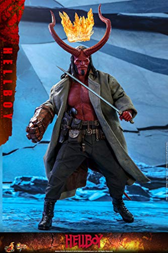 Hot Toys Figura Hellboy 32 cm. Hellboy (2019). Movie Masterpiece. Escala 1:6