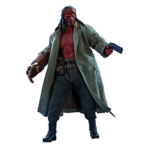 Hot Toys Figura Hellboy 32 cm. Hellboy (2019). Movie Masterpiece. Escala 1:6