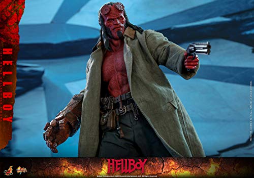 Hot Toys Figura Hellboy 32 cm. Hellboy (2019). Movie Masterpiece. Escala 1:6