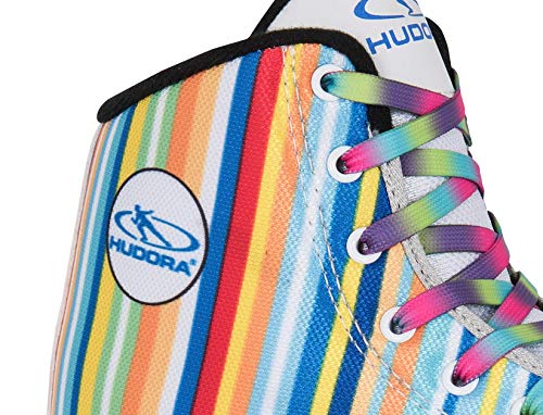 HUDORA Candy Stripes 13050 - Patines de Ruedas (Talla 36)