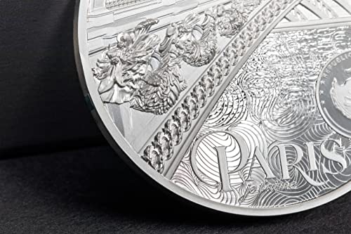 IMPACTO COLECCIONABLES Tiffany Art - Paris 3 Oz. Moneda Plata 20$ Palau 2021