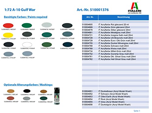 inna ITALERI A10 AC Gulf War