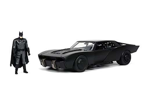 Jada Toys- Batmóvil coche metal, Color negro (253215010)