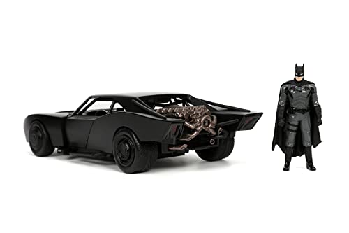 Jada Toys- Batmóvil coche metal, Color negro (253215010)