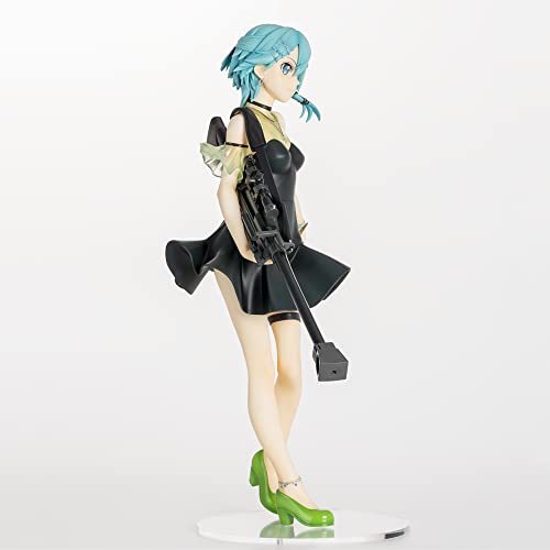 JJRPPFF Muñeca versión Q de Sinon 丨 Modelado estático, diseño Tridimensional 丨 Material de PVC, Pintura 丨 Decoración de Modelo de muñeca 7.08 Pulgadas/(18 cm) 丨 Anime 丨 Modelo periférico Nendo