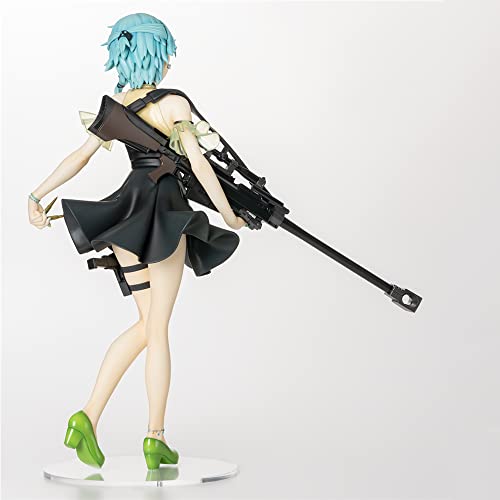 JJRPPFF Muñeca versión Q de Sinon 丨 Modelado estático, diseño Tridimensional 丨 Material de PVC, Pintura 丨 Decoración de Modelo de muñeca 7.08 Pulgadas/(18 cm) 丨 Anime 丨 Modelo periférico Nendo