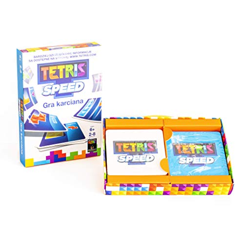 John Adams 10731 Tetris - Juego de cartas de velocidad, multicolor , color/modelo surtido