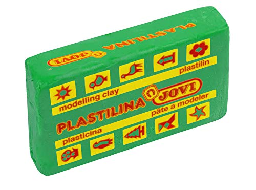 Jovi PLASTILINA, color verde claro, 350 gramos (7010)