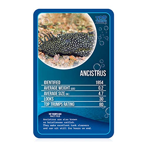 Juego de Cartas de Freshwater Fish Top Trumps