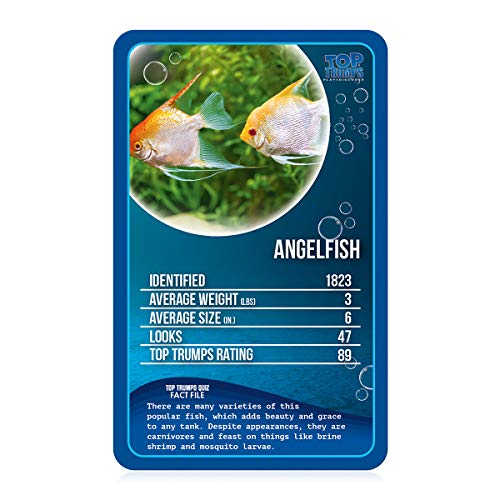 Juego de Cartas de Freshwater Fish Top Trumps