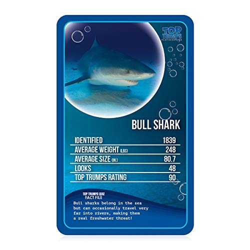 Juego de Cartas de Freshwater Fish Top Trumps