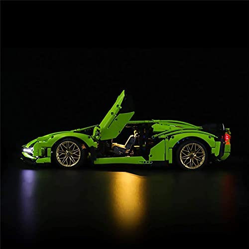 Juego de iluminación led para Lego 42115 Lamborghini Sián FKP 37, Kit de Luces LED Compatible con Lego Lamborghini Sián FKP 37 42115 (Solo Juego de Luces)