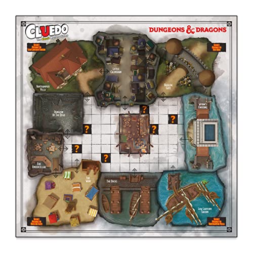 Juego de mesa misterioso de Dungeons and Dragons Cluedo