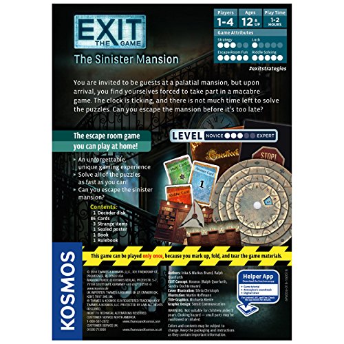 Juego Exit: The Mysterious Museum, de Thames & Kosmos, Jugadores múltiples