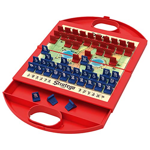 Jumbo - Stratego Compact - Juego de mesa de estrategia para llevar de viaje a partir de 8 años