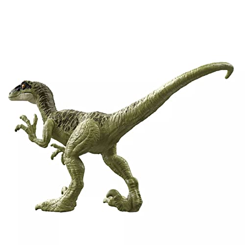 Jurassic World Camp Cretaceous Dino Escape Wild Pack Velociraptor (Verde)