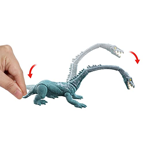 Jurassic World Fierce Force Tanystropheous Camp Cretaceous Auténtico dinosaurio Strike Motion figura de acción, articulaciones móviles, regalo de 3 años y mayores