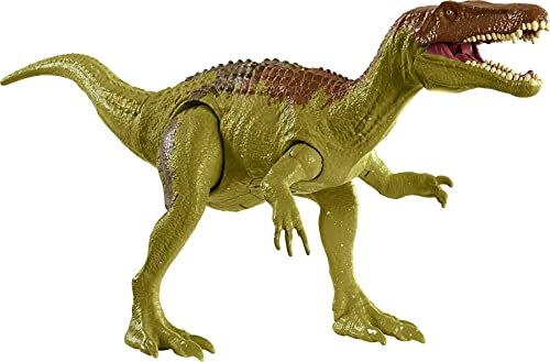 Jurassic World Ruge y Ataca Baryonyx Dinosaurio figura articulada de juguete con sonidos Mattel GWD12