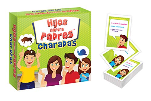 Kangur Juego de Mesa Charadas para Niños Juego de Mesa Educativo Familiar Hijos contra Padres Juego de Cartas para Toda la Familia Más de 6 años