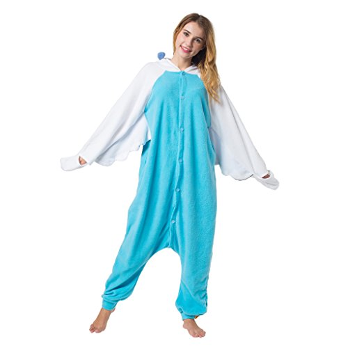 Katara (10+ Modelos) Kigurumi Pijamas Disfraz Animal Halloween Adultos Loro Azul Talla 175-185cm