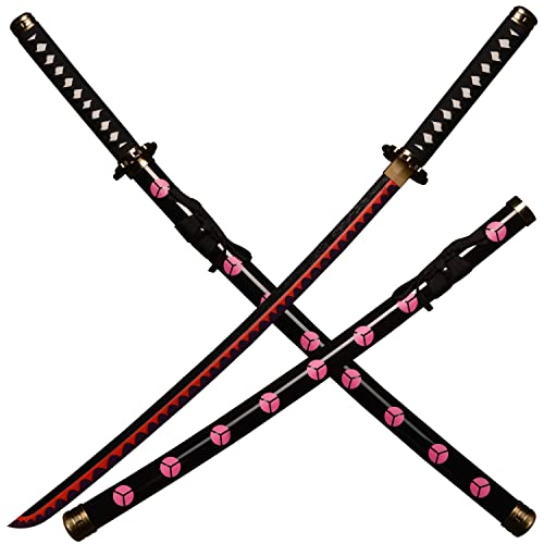 kljhld Bamboo Anime Katana Cosplay Espada, Roronoa Zoro Katana Espada Shusui Espada Katana 103cm / 40 Pulgadas