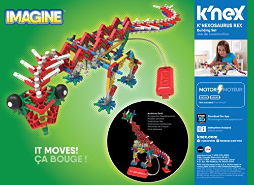 K'nex Beasts Alive K'Nexosaurus Rex - Juego de construcción