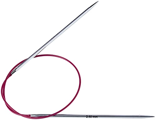 Knit Pro 10302 Nova - Agujas Redondas para Hacer Punto (Grosor de 2,5 mm, 40 cm)