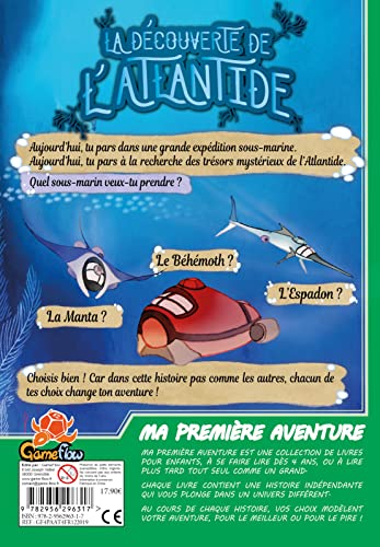 La découverte de l'Atlantide (Ma première aventure)