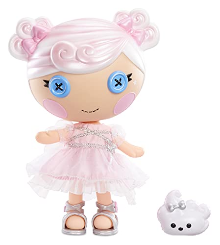 Lalaloopsy Littles Doll Breeze E. Sky con Nube-Muñeca con alas de ángel de 18 cm-Vestido Rosa y Zapatos Removibles-Caja Reutilizable como casa-Edad 3-103 años, Color (577171C3)