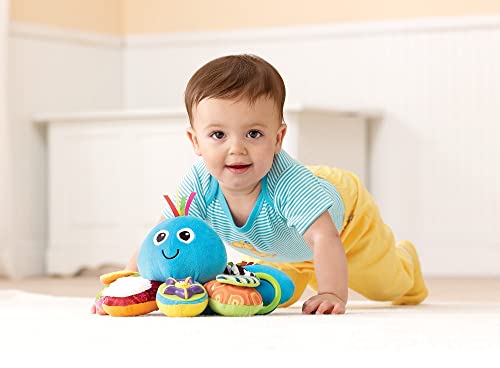 Lamaze de Bizak, Pulpo Multiactividades, Juguete Sensorial Bebé, Pulpo de 8 Tentáculos con Diferentes Actividades, Incluye Anilla Clip