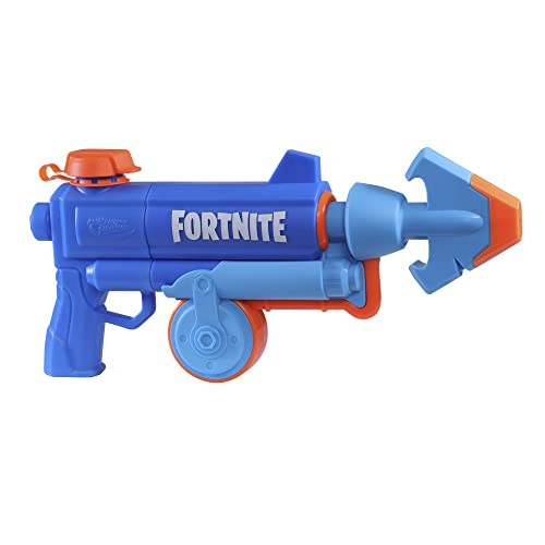 Lanzador de Agua Nerf Super Soaker Fortnite HG - Lanzador para Juegos acuáticos - para Adolescentes y Adultos