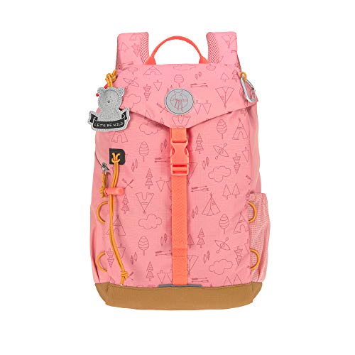 LÄSSIG Adventure Outdoor Mochila de senderismo para niños Mochila para niños a partir de 3 años, 32 cm, 9 L, rosa