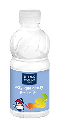 Lefranc Bourgeois- Pintura acrílica, Color Blanco, 250 ml (Paquete de 1) (L&B 807540)